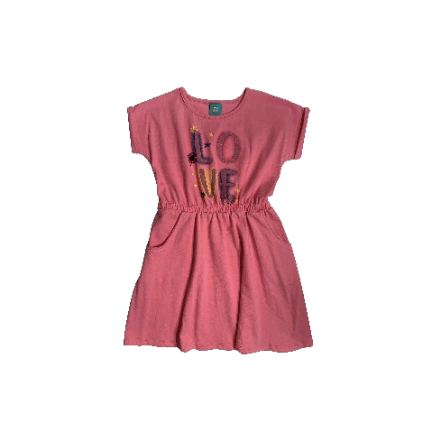 Vestido Infantil Love