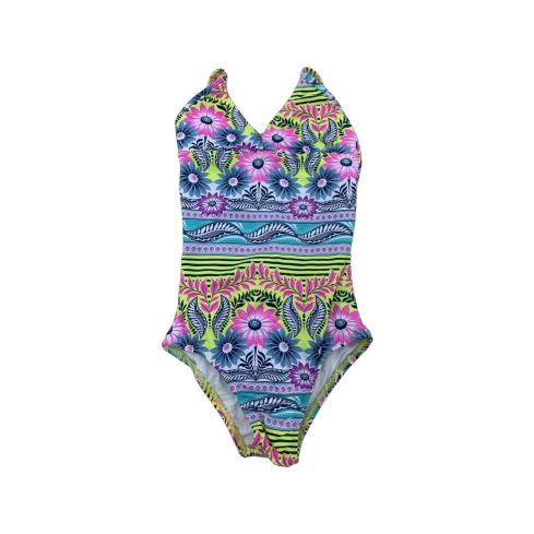 MAIÔ INFANTIL FRENTE ÚNICA ESTAMPA FLORAL