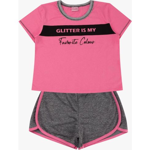 Conjunto Menina Glitter Is My