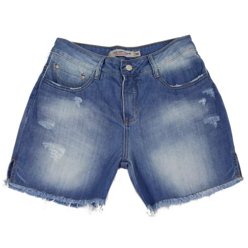 Bermuda Boyfriend Light Wash Villevert