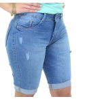 Bermuda Jeans Biotipo Barra Dobrada