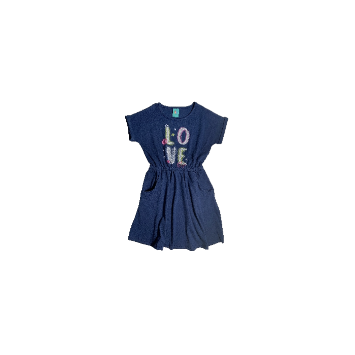 Vestido Infantil Love