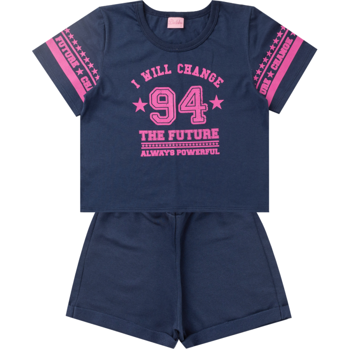 Conjunto Menina com estampa