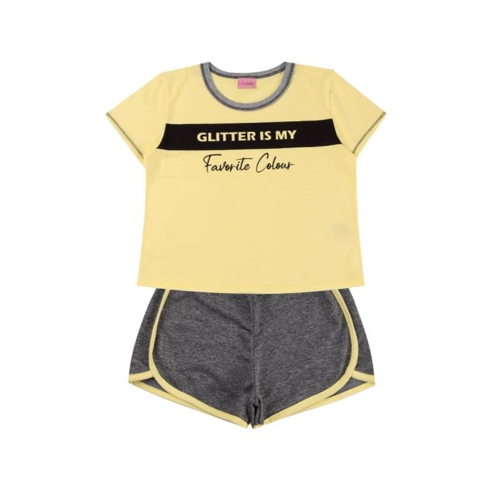 Conjunto Menina Glitter Is My
