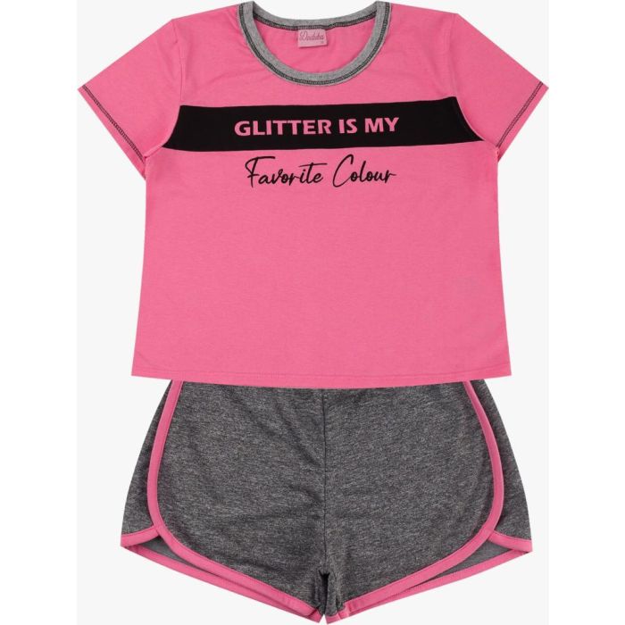 Conjunto Menina Glitter Is My